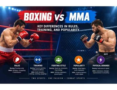 Boxing vs MMA: Key Differences in Rules, Training, and Fighting Styles