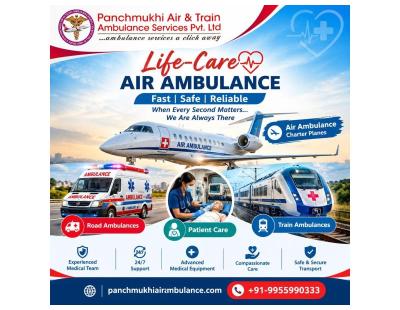 Panchmukhi Affordable Air Ambulance in Delhi- Cost efficiency involved during booking