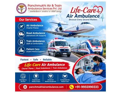 Panchmukhi ICU Air Ambulance in Hyderabad- well planned repatriation 24/7