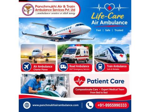 Panchmukhi Air Ambulance in Kolkata- help coordinate ruckus free patient transfer