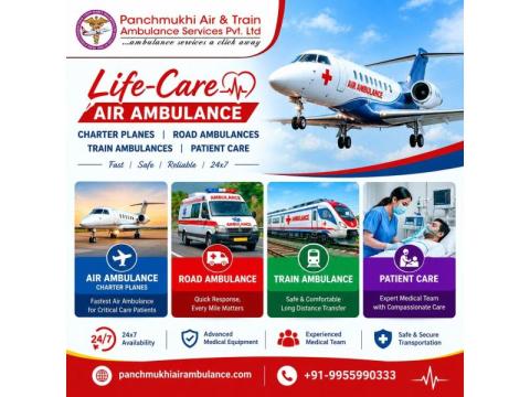Panchmukhi Affordable Air Ambulance in Guwahati- Bringing Patients Closer to healthcare
