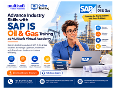 Advance Industry Skills with SAP IS Oil & Gas Training at Multisoft Virtual Academy