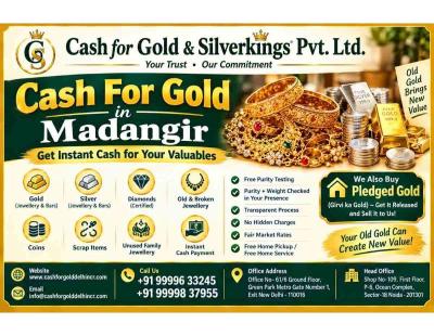 Reliable Cash For Gold in Madangir for Quick Cash Need