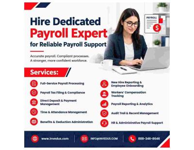 Hire Dedicated Payroll Expert for Reliable Business Payroll