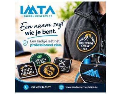 Een naam zegt wie je bent Een badge laat het professioneel zien