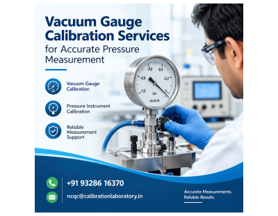Vacuum Gauge Calibration Services for Accurate Pressure Measurement