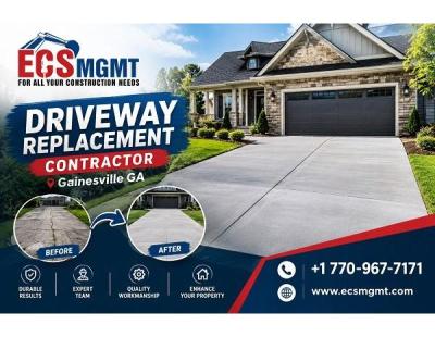 Driveway Replacement Contractor Gainesville GA