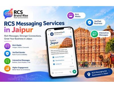 RCS Messaging Services in Jaipur for Smarter Customer Engagement