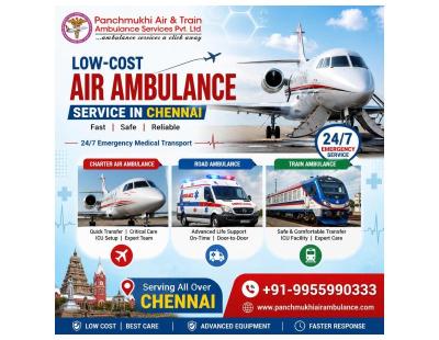 Panchmukhi Emergency Air Ambulance in Chennai- Medical Aviation for Urgent Situations