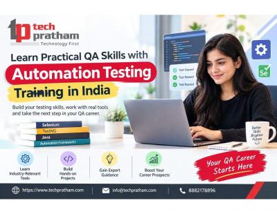 Learn Practical QA Skills with Automation Testing Training in India