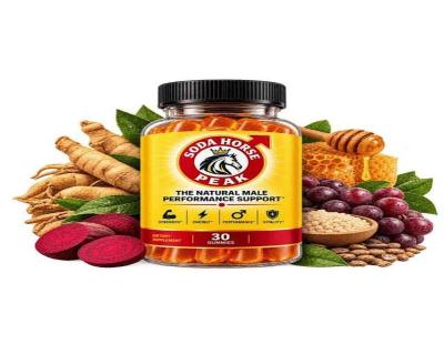 Soda Horse Peak Gummies Reviews: Premium Men’s Wellness!