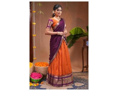How Can You Choose a Traditional Half Saree for Wedding Functions?