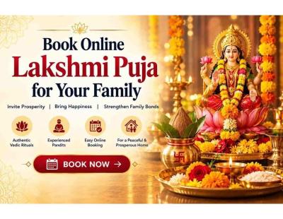 Book Online Lakshmi Puja for Your Family