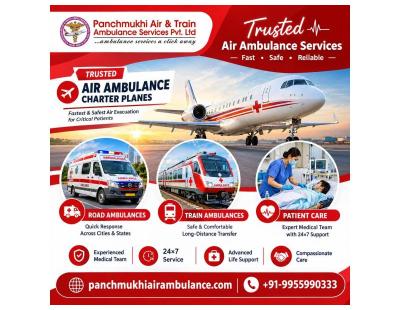 Panchmukhi High-Tech Air Ambulance in Hyderabad – Transporting patients