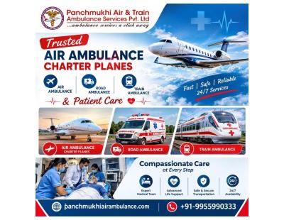Panchmukhi Air Ambulance from Ranchi- Medical Evacuation Support given on time