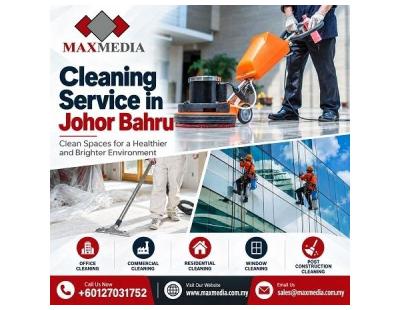 Maxmedia Offers Reliable Cleaning Service in Johor Bahru for Homes and Offices