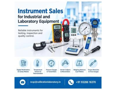 Instrument Sales for Industrial and Laboratory Equipment