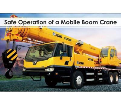 Professional Mobile Boom Crane Training Course Brampton | CN ForkLift Training