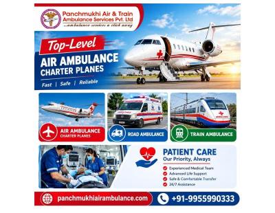 Panchmukhi ICU Air Ambulance from Chennai- Trusted Air Transportation with proper security