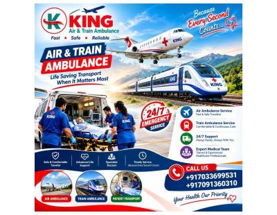 King Hi Tech Train Ambulance from Bangalore- assured safety and security
