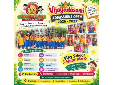 What Should Parents Look for in the Best Play School in Urapakkam?