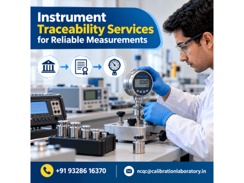 Instrument Traceability Services for Reliable Measurements
