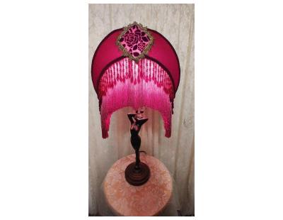 Buy Vintage Lampshade Fringe Lamp for Columbus Day 2026