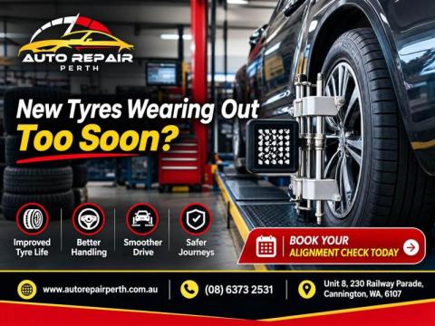 New Tyres Wearing Out Too Soon? Your Wheel Alignment Could Be the Reason