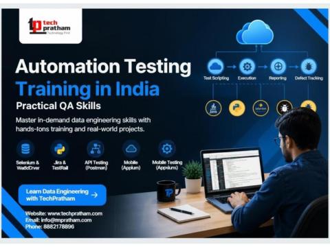 Automation Testing Training in India for Practical QA Skills