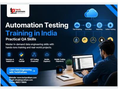 Automation Testing Training in India for Practical QA Skills