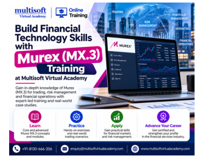 Build Financial Technology Skills with Murex (MX.3) Training at Multisoft Virtual Academy