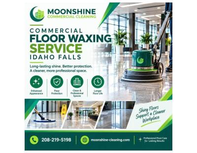 Commercial Floor Waxing Service Idaho Falls