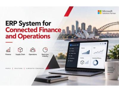 ERP System for Connected Finance and Operations