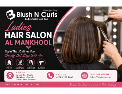 Ladies Salon in AL Mankhool for Your Everyday Beauty Needs