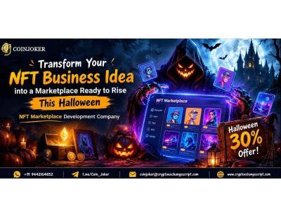 Transform Your NFT Business Idea into a Marketplace Ready to Rise This Halloween