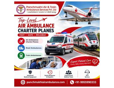 Panchmukhi Air Ambulance in Patna- smooth patient movement