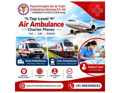 Panchmukhi Hi Tech Air Ambulance in Delhi - authenticity in critical transfer