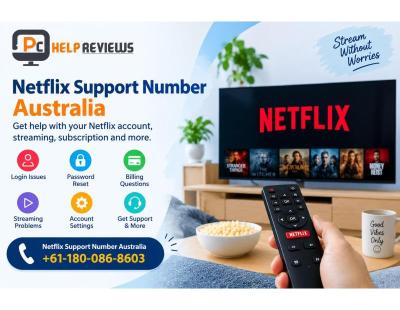 Netflix Support Number Australia +61-180-086-8603: Account and Streaming Assistance