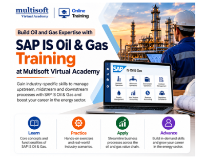 Build Oil and Gas Expertise with SAP IS Oil & Gas Training at Multisoft Virtual Academy