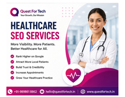Medical SEO Services for Healthcare Businesses | Quest For Tech