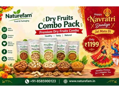Dry Fruits Combo Pack | Premium Dry Fruits Combo – Naturefam