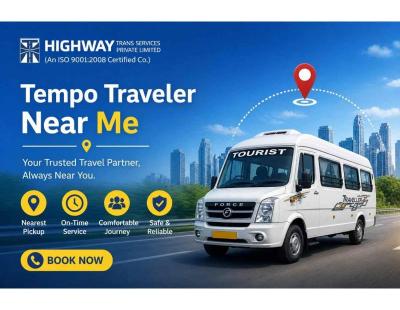 Tempo traveler Near me for Family Trips and Outstation Travel