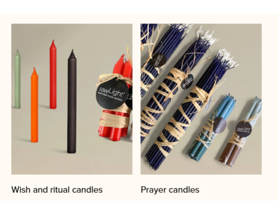 Palm Sunday Candle Wholesale | Jerusalem Candle wholesale | rawLight
