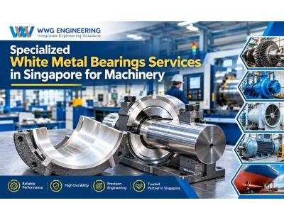 Specialized White Metal Bearings Services in Singapore for Machinery