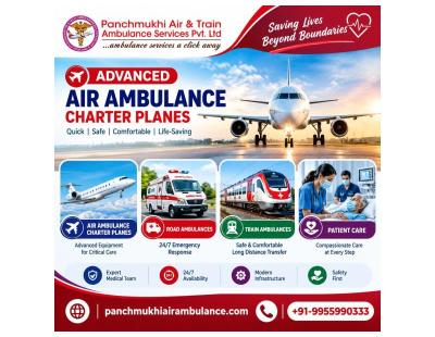Panchmukhi ICU Air Ambulance in Chennai- Long Distance Care and Comfort