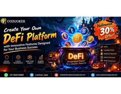 Create Your Own DeFi Platform with Innovative Features Designed for Your Business Success