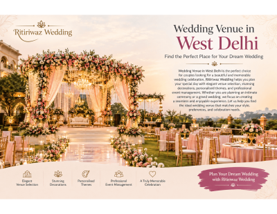 Wedding Venue in West Delhi – Find the Perfect Place for Your Dream Wedding