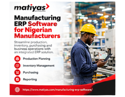 ERP Software for Manufacturing SMEs in Nigeria