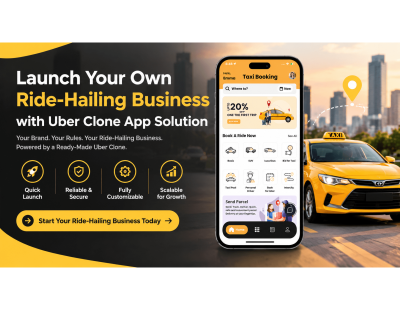 Launch Your Own Ride-Hailing Business with Uber Clone App Solution