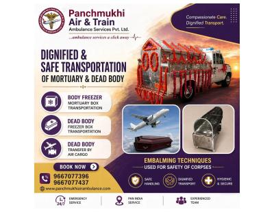 Panchmukhi Dead Body Freezer Box Transfer in Mumbai- Refrigerated Ambulance Facility